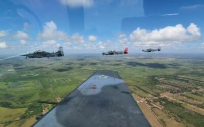 Futuros pilotos de caça da FAB iniciam instrução de emprego ar-solo
