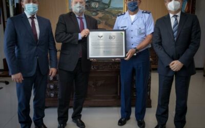 Diretoria da Atech visita comando da Aeronáutica para discutir projetos