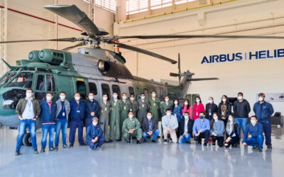 Helibras conclui inspeção A/T do primeiro H225M da Força Aérea Brasileira