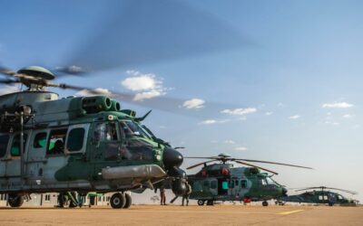 Exercício Conjunto em Campo Grande (MS) atinge a marca de 200 horas de voo