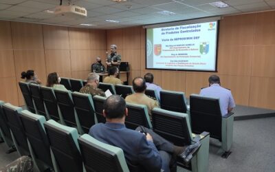 SEPROD visita Diretoria de Fiscalização de Produtos Controlados