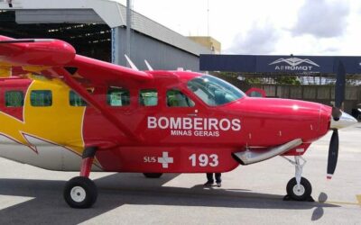 Corpo de Bombeiros de MG conta com Cessna Caravan da Aeromot