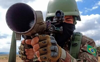 Brigada Aeromóvel realiza tiro das armas coletivas da Força de Prontidão