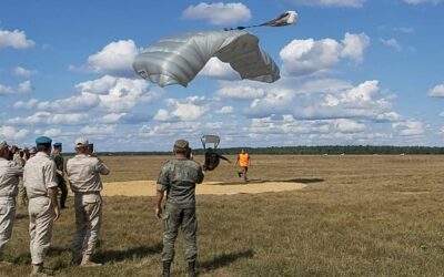 Brigada Paraquedista participa de torneio militar organizado pela Rússia