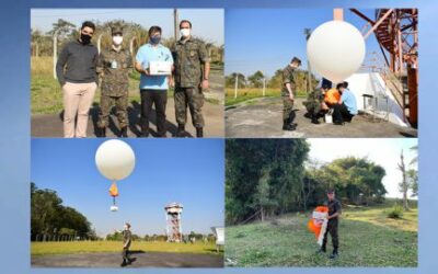 Alunos do ITA lançam satélite na atmosfera