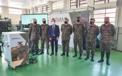 Ares firma parceria com Curso de Material Bélico para criação de um espaço de instrução na Academia Militar das Agulhas Negras
