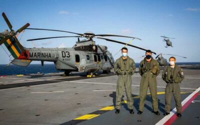 Militares da Marinha, Exército e FAB participam da Operação ‘Poseidon 2021’ em alto-mar no Rio