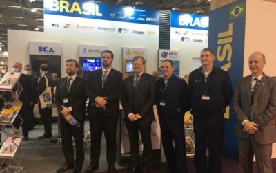Embaixador Luís Fernando Serra visita  o Pavilhão Brasil na Milipol Paris 2021