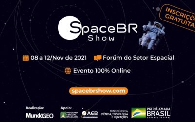 Com apoio da AEB, SpaceBR Show vai reunir representantes do setor espacial em evento online