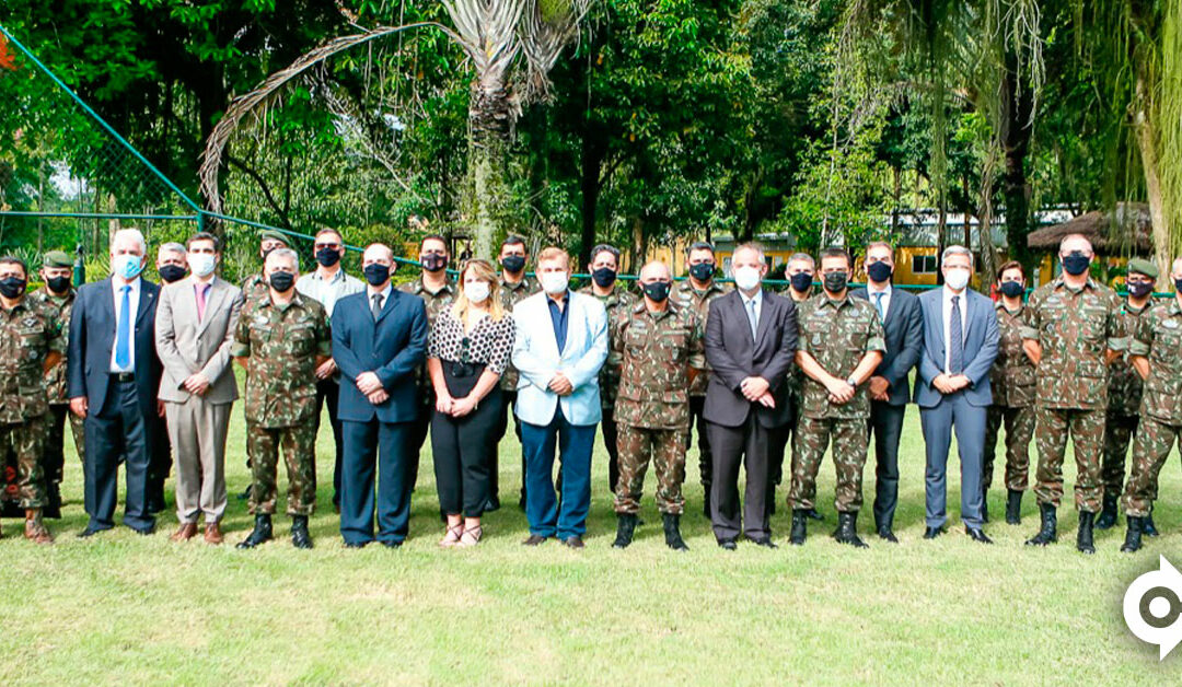 GENERAL DE EXÉRCITO JOSÉ EDUARDO PEREIRA, COMANDANTE MILITAR DO LESTE VISITA A CONDOR
