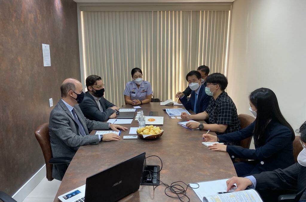 ABIMDE e comitiva da Coreia do Sul discutem oportunidades de negócios entre os dois países (3/11/21)