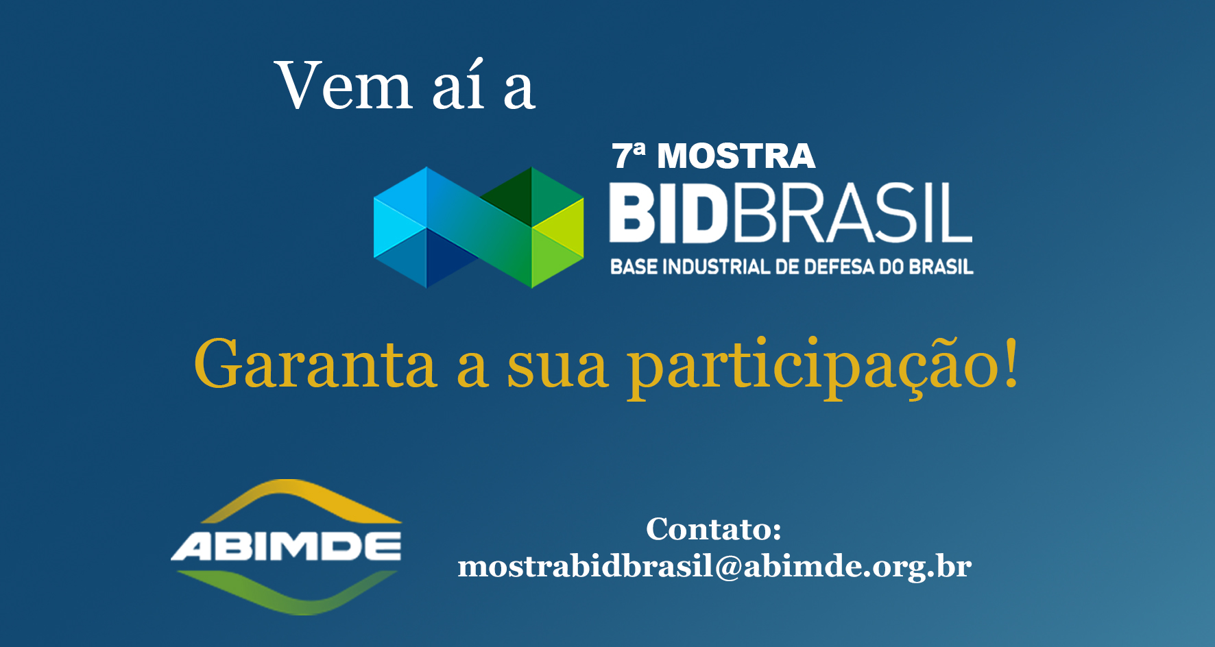 Vem aí - Amostra BID Brasil Vem aí - Amostra BID Brasil
