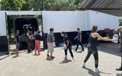 Forças Armadas entregam 200 toneladas de donativos às vítimas de enchentes na Bahia