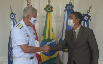 Marinha celebra acordo para coleta de dados ambientais na Barra Norte do Rio Amazonas