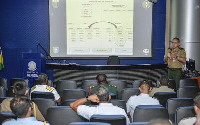 Militares estrangeiros conhecem atuação do Ministério da Defesa