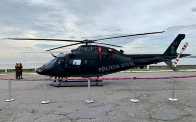 RJ: Polícia Civil recebe novo helicóptero AW119 Koala