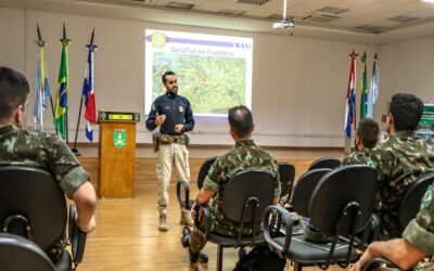 Brigada de Infantaria conduz estágio de técnicas, táticas e procedimentos em operações na fronteira