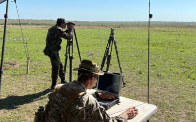 Capitão do Exército participa de exercício de artilharia do Exército Argentino
