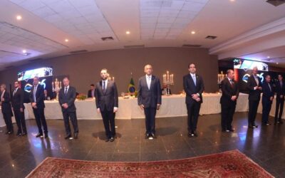 Solenidade marca posse dos Conselhos e do General Mattioli na Presidência Executiva da ABIMDE e homenagem a Marcos Degaut