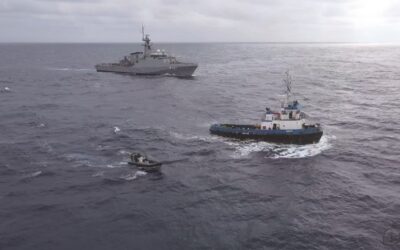 Marinha, FAB e PF se unem em ação antidrogas a 400 quilômetros da costa