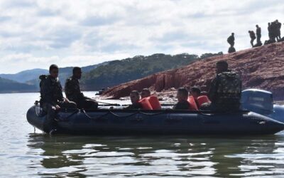 Batalhão de Infantaria realiza adestramento em técnicas fluviais