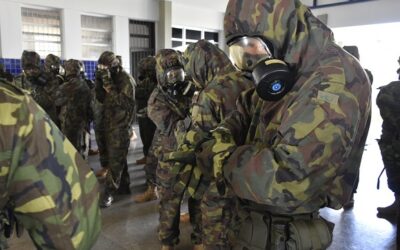 Defesa química: batalhão participa de preparação para exercício internacional