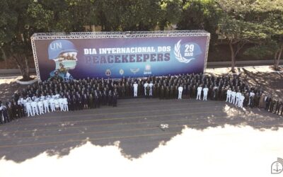 Mantenedores da Paz das Nações Unidas são homenageados em Brasília