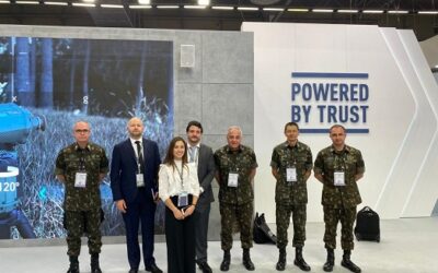 Safran recebe autoridades na Eurosatory 2022, em Paris