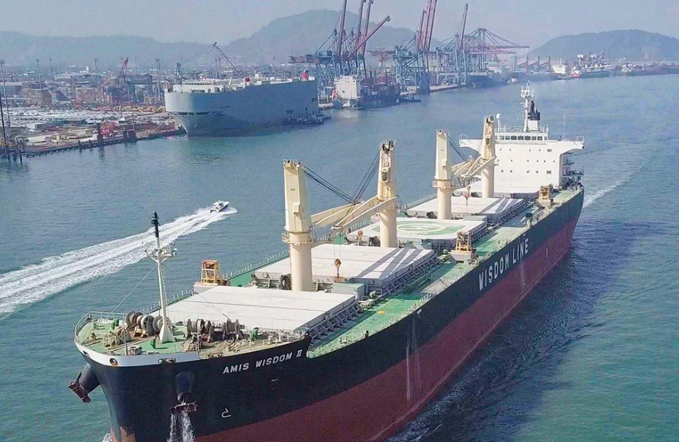 navios no mar ao redor do porto de santos