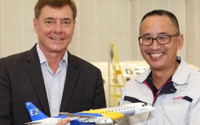 Embraer assina acordo com a Toyota