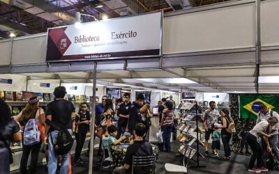 Exército é destaque na Bienal do Livro de São Paulo