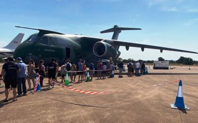 KC-390: FAB apresenta potencialidades na RIAT 2022