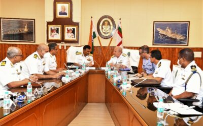 Marinha do Brasil visita Comando Naval da Índia