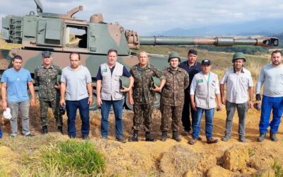 Exército recebe munição de artilharia 100% nacional da Imbel