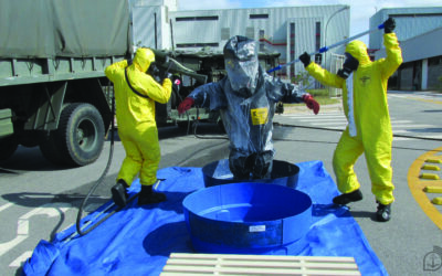 Marinha conduz treinamento para respostas a emergências