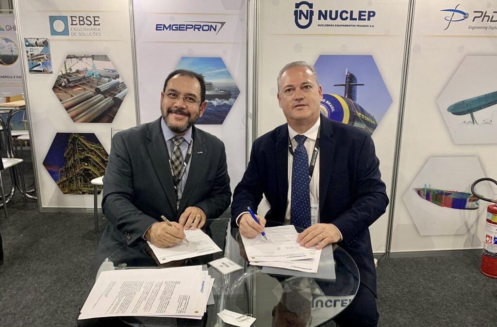 Nuclep e Emgepron firmam parceria