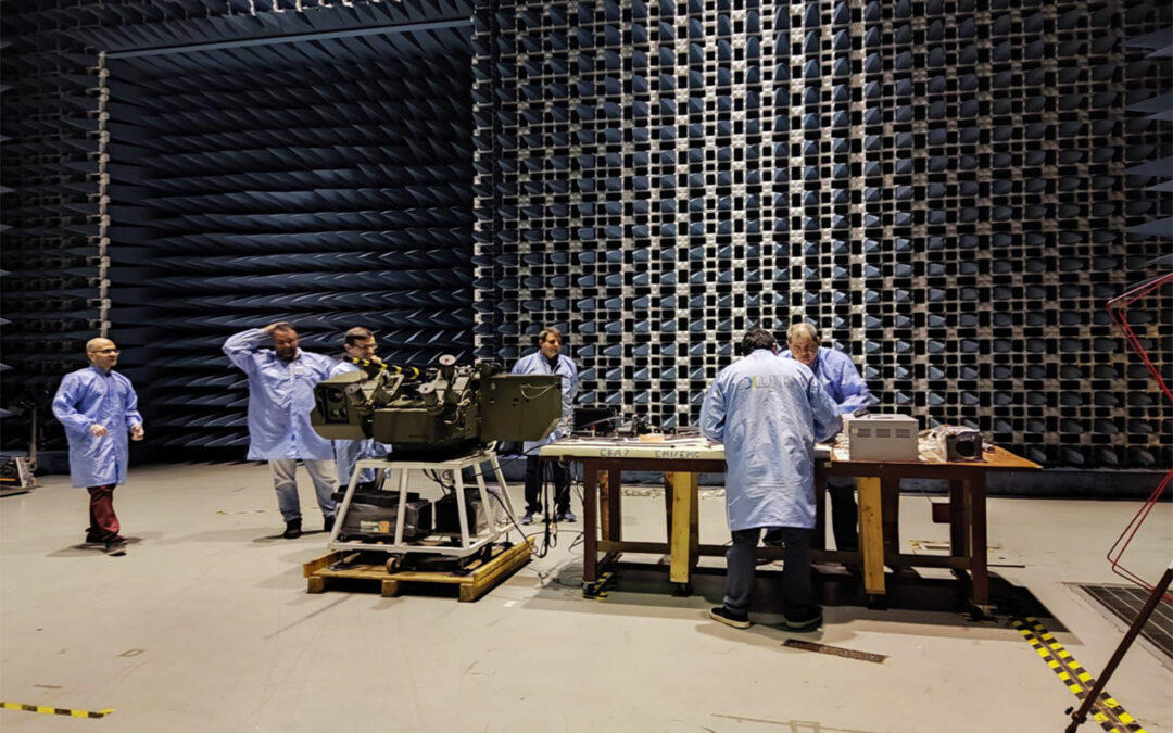 Remax 4 passa nos testes de compatibilidade eletromagnética do CTEx