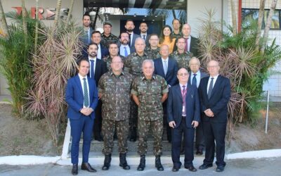 Chefe do Estado-Maior do Exército visita a empresa estratégica ARES