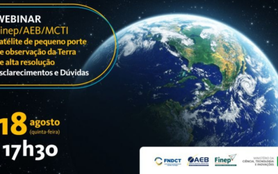 Webinário explica edital do “Satélite de pequeno porte de Observação da Terra de alta resolução” nesta quinta