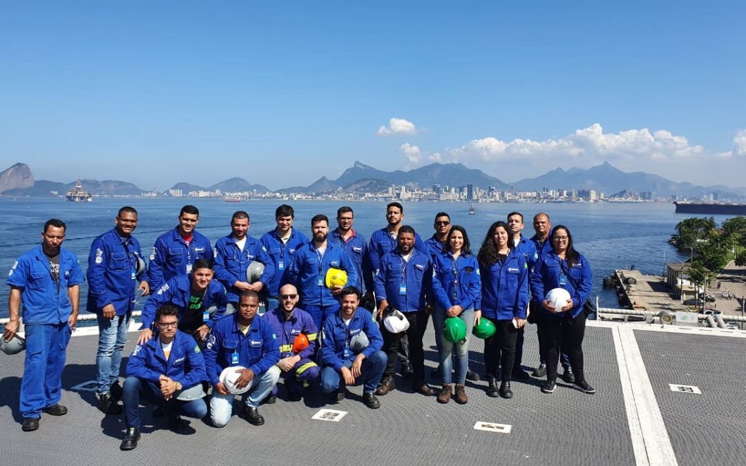 ​​Comitiva da Nuclep visita Força de Submarinos da Marinha