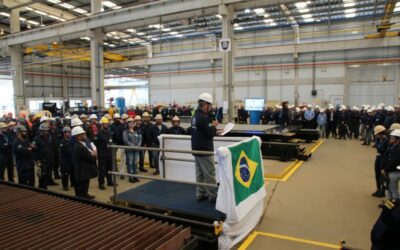 Tamandaré: cerimônia marca início da construção da 1° fragata
