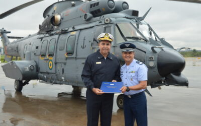 FAB entrega Helicóptero H225M para Marinha do Brasil