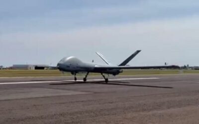 ARP RQ-900 Hermes realiza primeiro voo de traslado