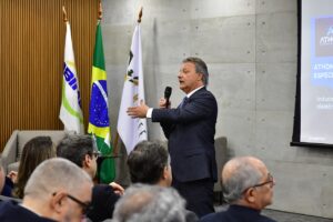 Plenária ABIMDE na sede da Mac Jee, em São José dos Campos - Apresentação da nova associada Athon - Foto Lucas Lacaz Ruiz Rossi Comunicacao 160922