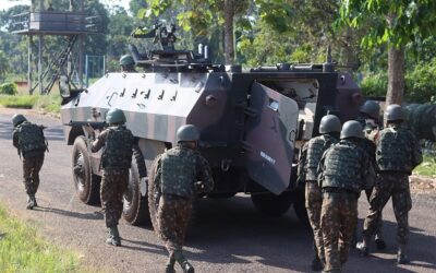 Batalhão de Infantaria treina companhia de reação rápida