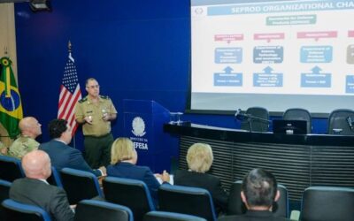 Defesa recebe visita de comitiva dos Estados Unidos para tratar de exportação e cooperação