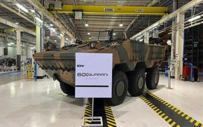 Iveco celebra a fabricação do 600º Blindado Guarani