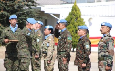 Líbano: Militares brasileiros recebem condecoração