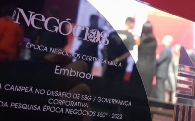 Embraer é eleita a melhor empresa em governança corporativa
