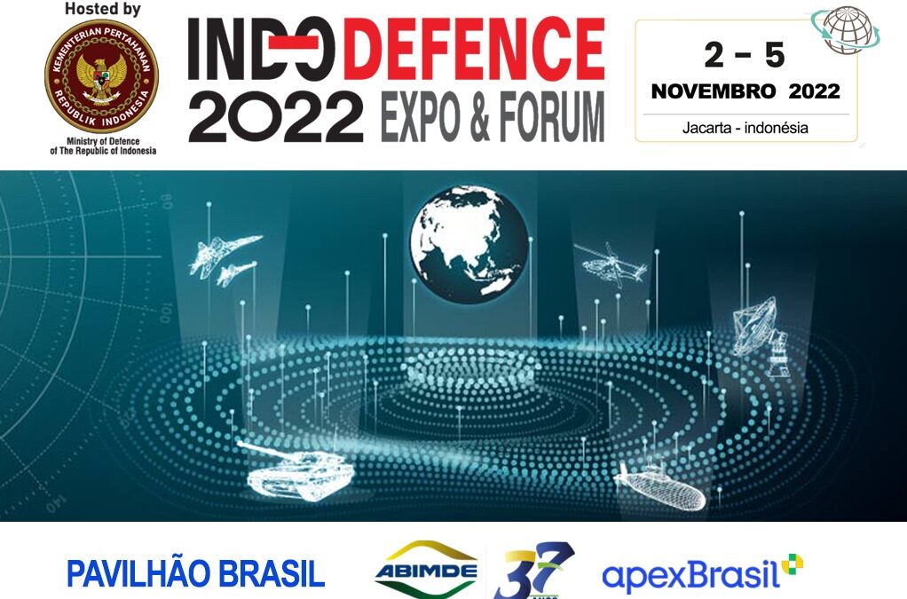 ABIMDE e 18 empresas expõem tecnologia brasileira de Defesa e Segurança na Indo Defence 2022